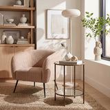 Munk Beige Floor Lamp by Zuomod at Eve Furniture