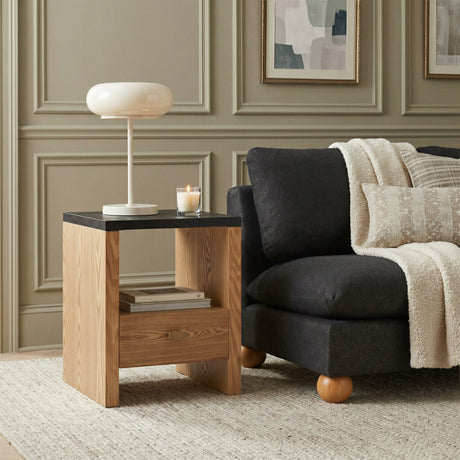 Munk Beige Table Lamp by Zuomod at Eve Furniture