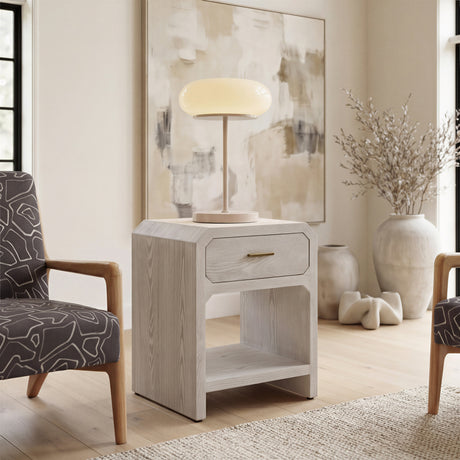 Munk Beige Table Lamp by Zuomod at Eve Furniture