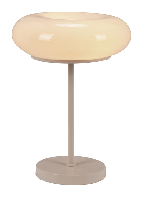 Munk Beige Table Lamp by Zuomod at Eve Furniture