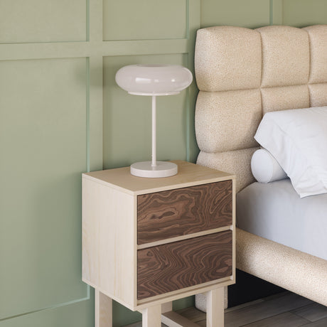 Munk Beige Table Lamp by Zuomod at Eve Furniture