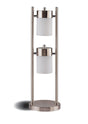 Munson Silver Adjustable Swivel Table Lamp Brushed by Coaster at Eve Furniture