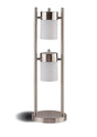 Munson Silver Adjustable Swivel Table Lamp Brushed by Coaster at Eve Furniture