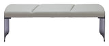 Mur Gray Bench by Zuomod at Eve Furniture