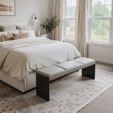 Mur Gray Bench by Zuomod at Eve Furniture