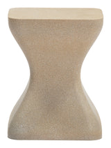 Mura Taupe Outdoor Side Table by Zuomod at Eve Furniture
