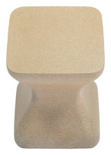 Mura Taupe Outdoor Side Table by Zuomod at Eve Furniture