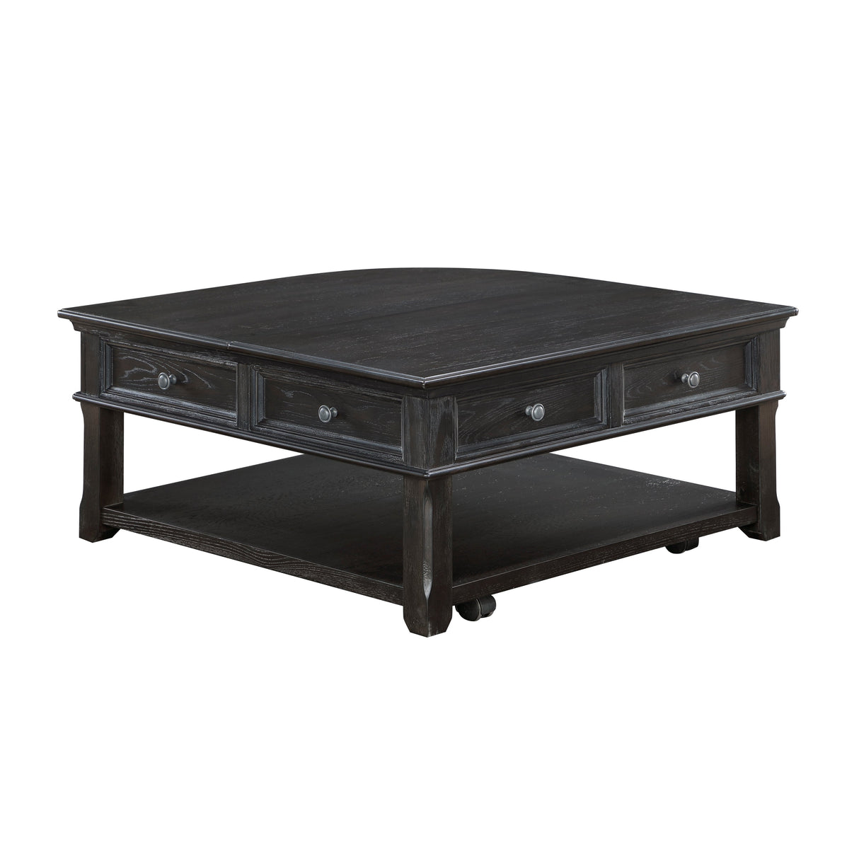 Muriel Antique Pewter End Table