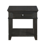 Muriel Antique Pewter End Table