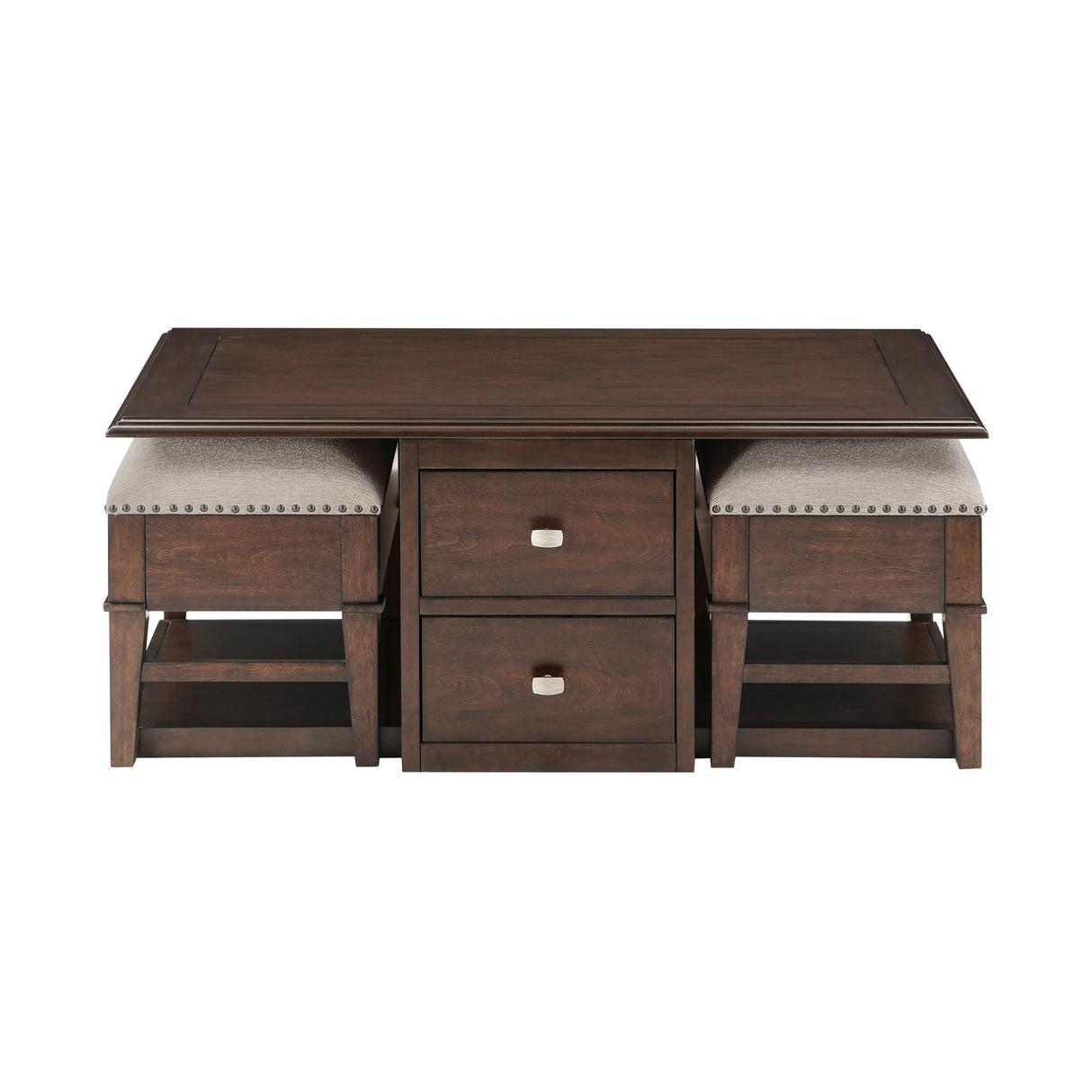 Muriel Antique Pewter Lift Top Cocktail Table