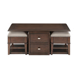 Muriel Antique Pewter Lift Top Cocktail Table