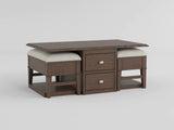 Muriel Antique Pewter Lift Top Cocktail Table