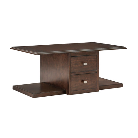 Muriel Antique Pewter Lift Top Cocktail Table by Homelegance at Eve Furniture