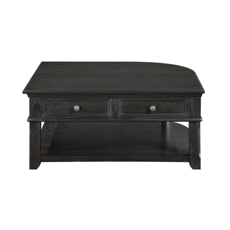 Muriel Antique Pewter Lift Top Cocktail Table by Homelegance at Eve Furniture
