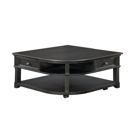 Muriel Antique Pewter Lift Top Cocktail Table by Homelegance at Eve Furniture