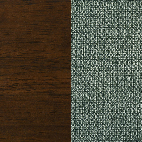 Murphy Dark Cherry and Hunter Green Ladder Back Counter Height Swivel Bar Stool by Coaster at Eve Furniture