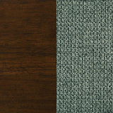 Murphy Dark Cherry and Hunter Green Ladder Back Pub Height Swivel Bar Stool by Coaster at Eve Furniture