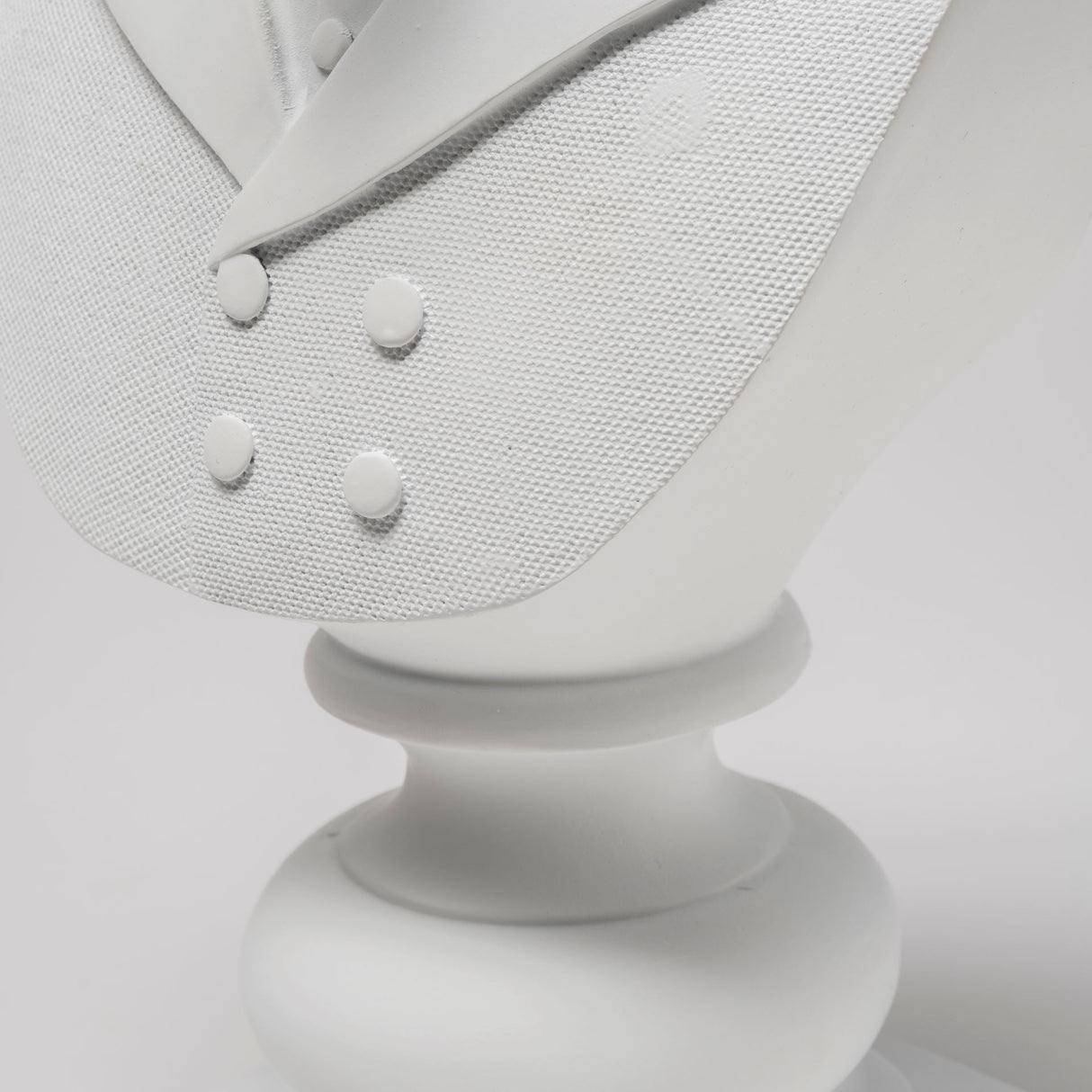 Murray 6L x 5W White Resin Business Fox by Mercana at Eve Furniture