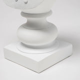 Murray 6L x 5W White Resin Business Fox by Mercana at Eve Furniture