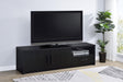 Murray Black 70-inch 2-Door TV Stand Media Console by Coaster at Eve Furniture