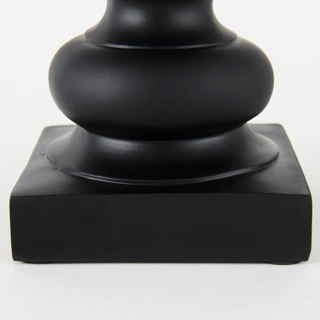 Murray Black Painted Resin Fox in a Suit Bust by Mercana at Eve Furniture