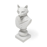 Murray White Resin Business Fox by Mercana at Eve Furniture