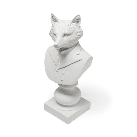 Murray White Resin Business Fox by Mercana at Eve Furniture