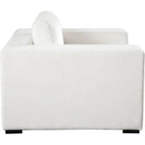 Muse Mist White Performance Accent Arm Chair by Diamond Sofa at Eve Furniture