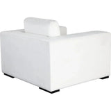 Muse Mist White Performance Accent Arm Chair by Diamond Sofa at Eve Furniture