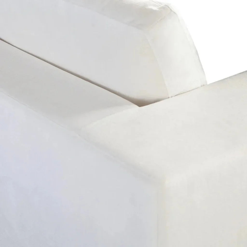 Muse Mist White Performance Accent Arm Chair by Diamond Sofa at Eve Furniture