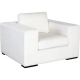 Muse Mist White Performance Accent Arm Chair by Diamond Sofa at Eve Furniture