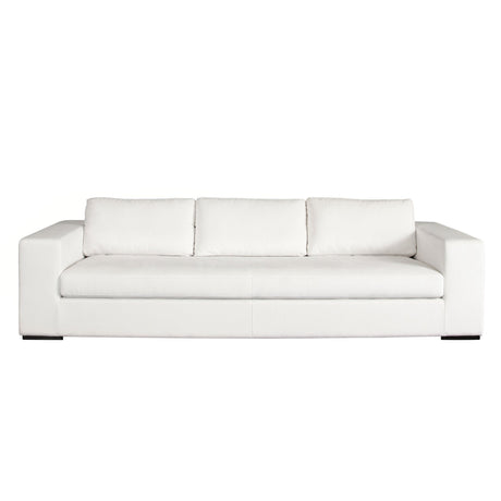 Muse Mist White Performance Fabric Sofa by Diamond Sofa at Eve Furniture