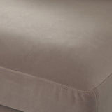 Muse Winter Mink Performance Fabric Reversible 4-Pc Sectional by Diamond Sofa at Eve Furniture