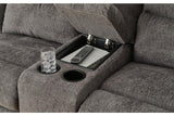 Museum Pewter 2-Piece Reclining RAF Sectional by Ashley at Eve Furniture