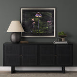 Mushroom by Chad Mackay a Hand Embellished Textured Framed Photo Art Print by Mercana at Eve Furniture