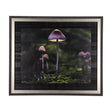 Mushroom by Chad Mackay a Hand Embellished Textured Framed Photo Art Print by Mercana at Eve Furniture