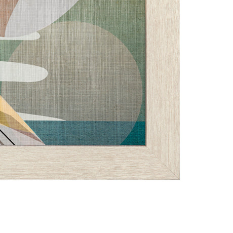 Muskoka Go Canada (L) by Mercana Studio a Hand Embellished Decograph Framed Art Print by Mercana at Eve Furniture