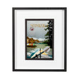 Muskoka Go Canada (M) by Merana Studio a Framed Art Print Matted under Glass by Mercana at Eve Furniture