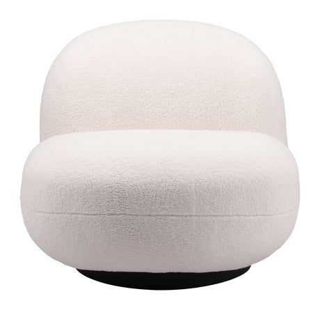 Myanmar Cream Accent Chair by Zuomod at Eve Furniture