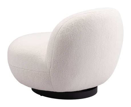 Myanmar Cream Accent Chair by Zuomod at Eve Furniture