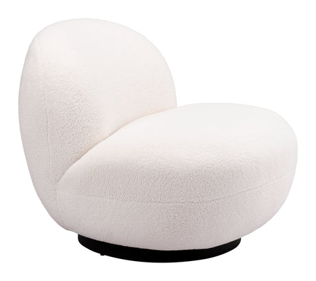 Myanmar Cream Accent Chair by Zuomod at Eve Furniture