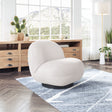 Myanmar Cream Accent Chair by Zuomod at Eve Furniture