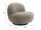 Myanmar Olive Green Accent Chair by Zuomod at Eve Furniture