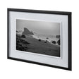 Myers Creek Beach by Bisig a Hand Embellished Textured Framed Photo Art Print Matted under Glass by Mercana at Eve Furniture