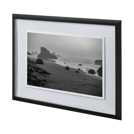 Myers Creek Beach by Bisig a Hand Embellished Textured Framed Photo Art Print Matted under Glass by Mercana at Eve Furniture