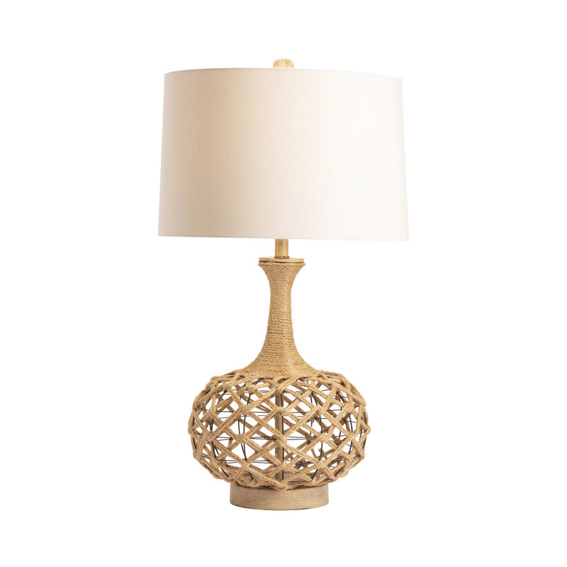 Myla Natural/Bronze Table Lamp by Crestview at Eve Furniture