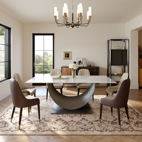 Myla Sintered Stone Dining Table by New Era Innovations at Eve Furniture