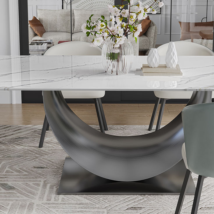 Myla Sintered Stone Dining Table by New Era Innovations at Eve Furniture