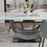 Myla Sintered Stone Dining Table by New Era Innovations at Eve Furniture