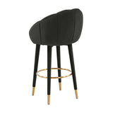 Myla Velvet Swivel Stool by TOV Furniture at Eve Furniture